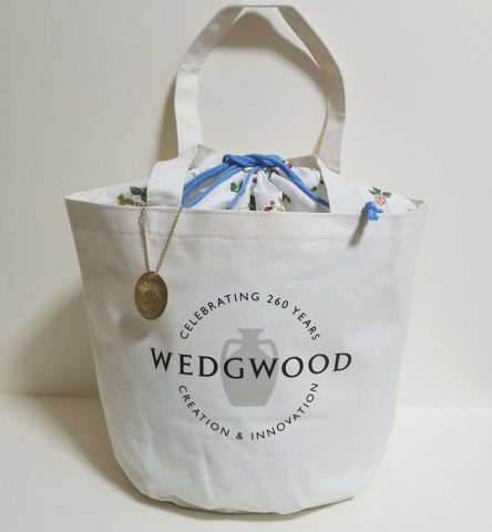 【発売前レビュー】GLOW（グロー）2019年7月号《特別付録》WEDGWOOD（ウェッジウッド）260周年記念ロゴバッグ