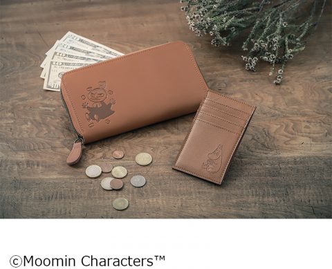 【新刊情報】MOOMIN （ムーミン）たっぷり入る本革長財布 BOOK 極薄ミニ財布つき