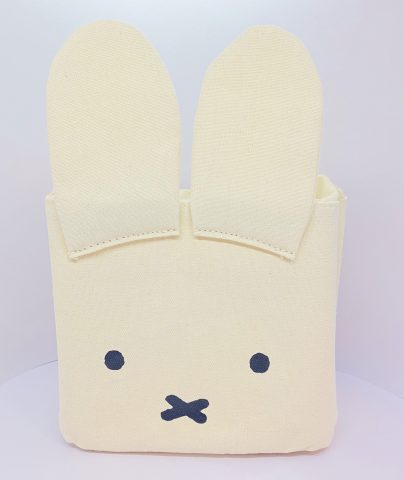 【フラゲレビュー】リンネル 2022年2月号特別号《特別付録》miffy （ミッフィー）耳付きでかわいい！マルチに使える収納ケース