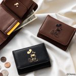【新刊情報】Disney MICKEY MOUSE（ディズニーミッキーマウス） 三つ折り財布BOOK　BROWN/BLACK