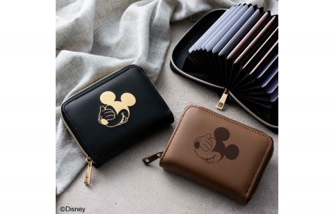 【新刊情報】Disney MICKEY MOUSE（ディズニーミッキーマウス） カードケースBOOK BROWN/BLACK
