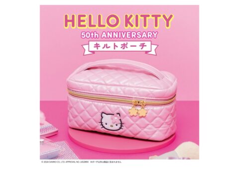 【新刊情報】HELLO KITTY（ハローキティ）50th ANNIVERSARY キルトポーチBOOK