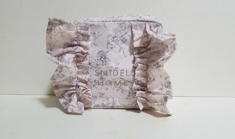 【フラゲレビュー】sweet（スウィート）2025年9月号《特別付録》SNIDEL HOME [スナイデル ホーム] 大きく開いて映え♡ 大容量フリルポーチ